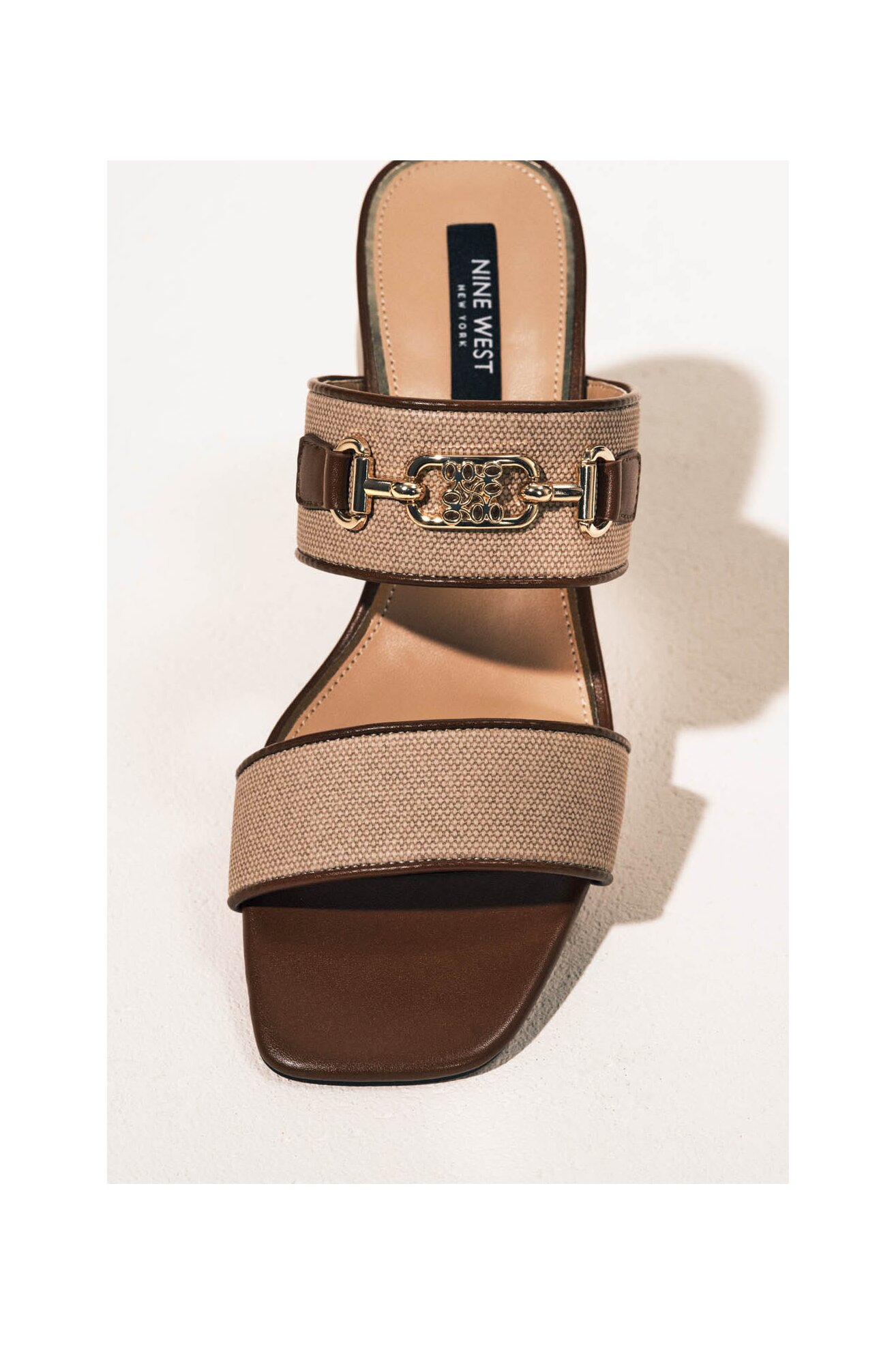 Șlapi NINE WEST 2560-01 CREM