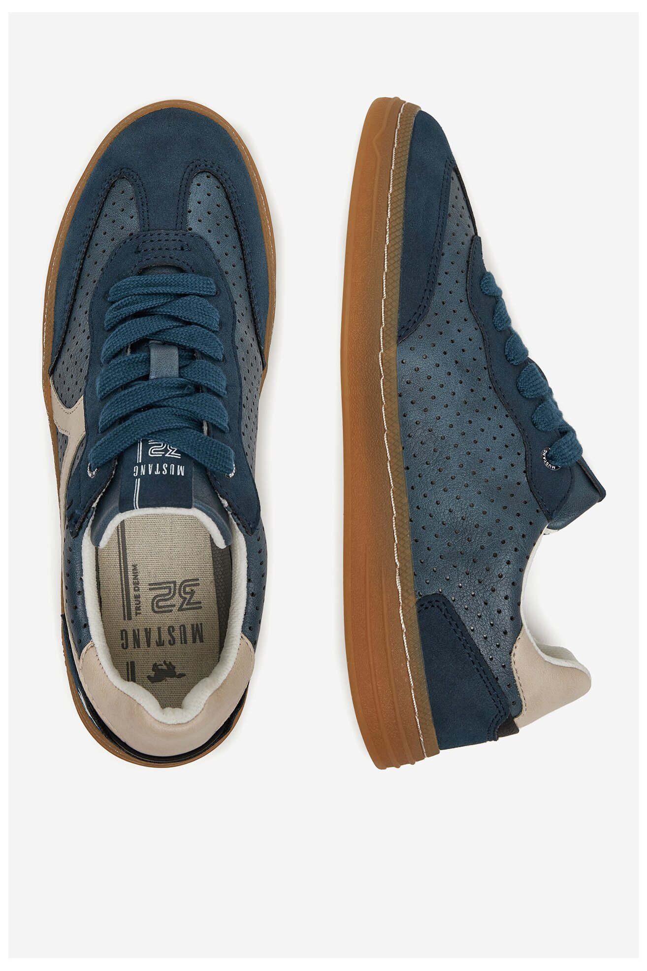 Sneakerși Mustang 1511-302 BLEUMARIN