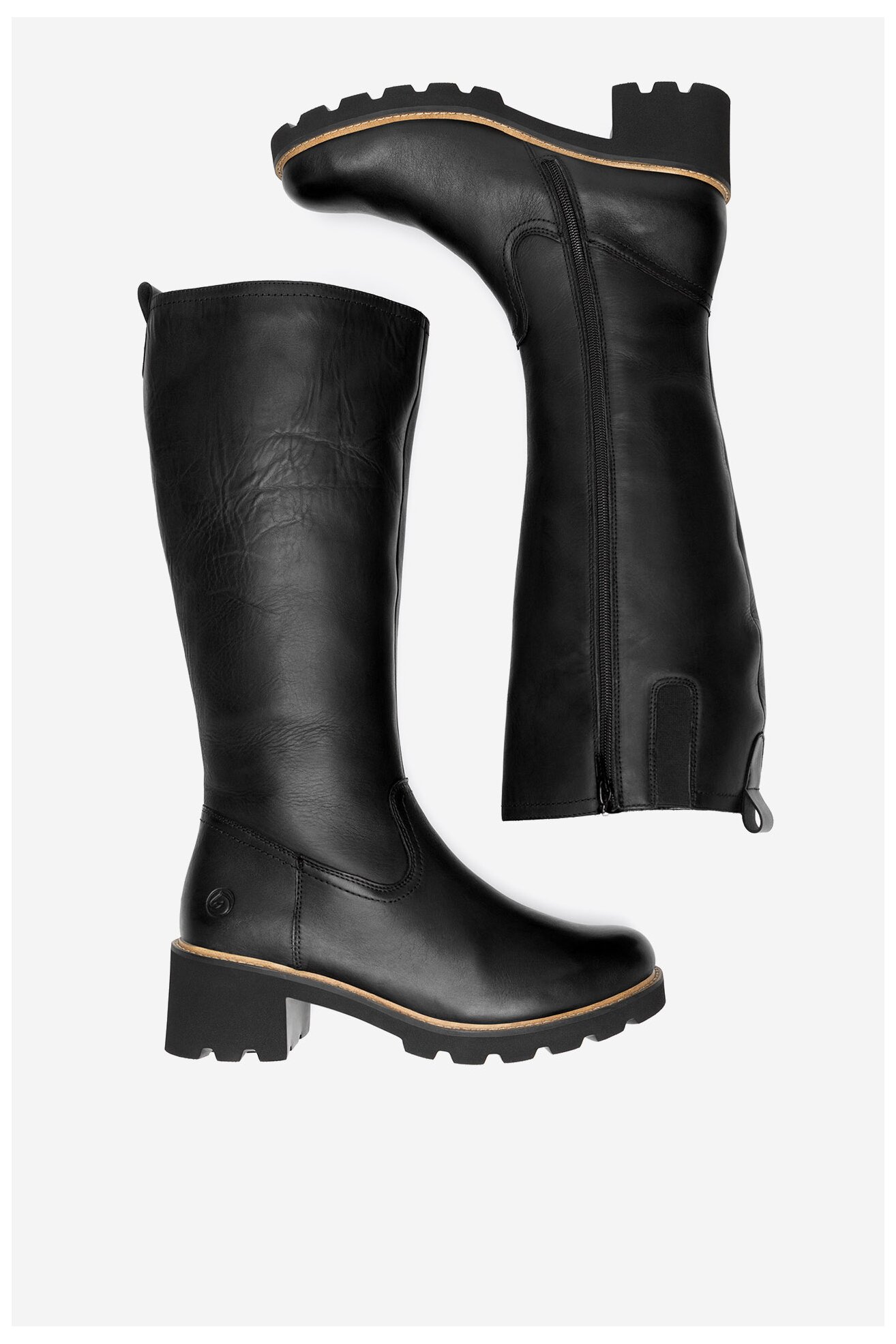 Kozaki Remonte D0A79-00 Czarny