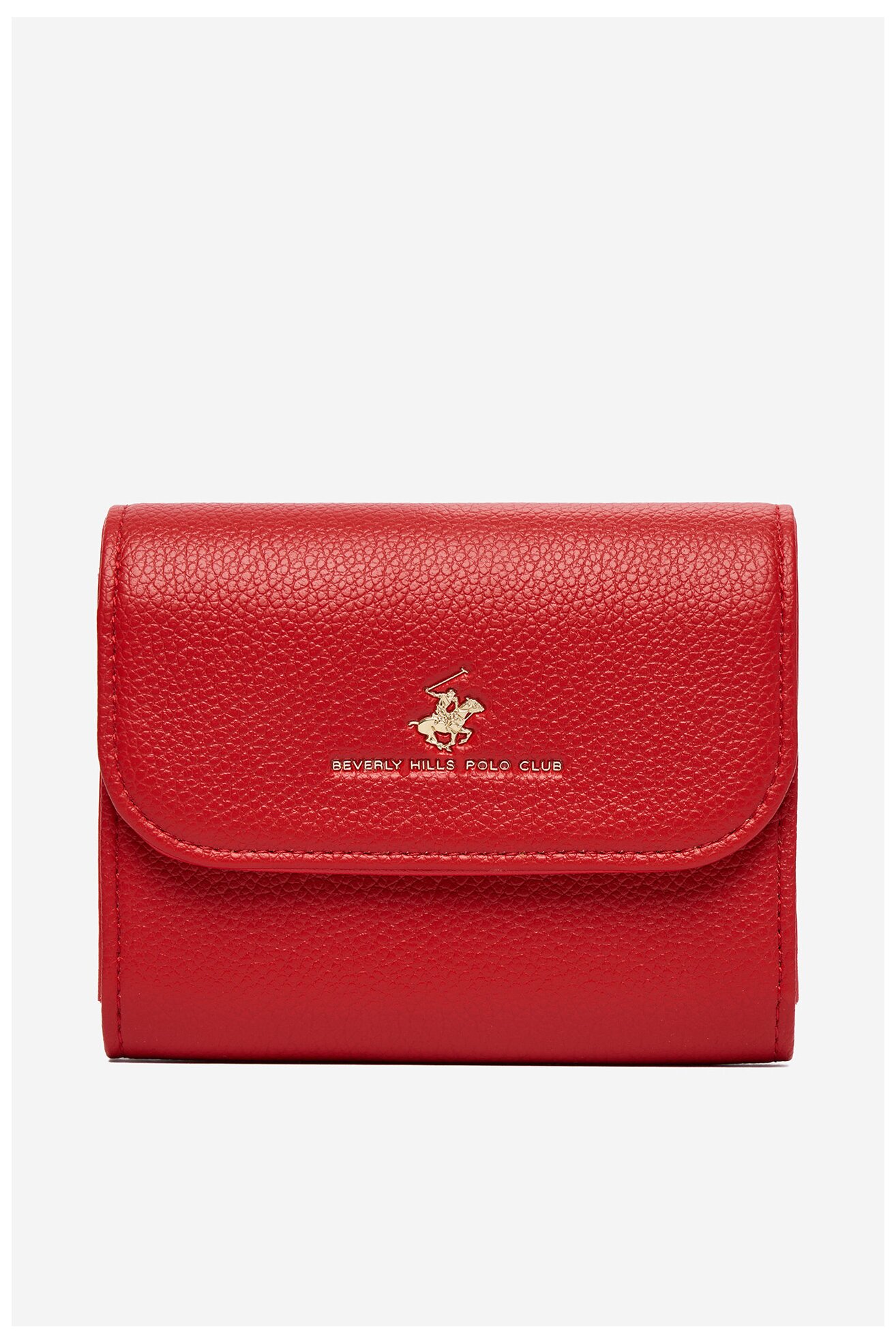 Portfel Beverly Hills Polo Club CWBEO-BHPC-W1-002-SS26 Czerwony