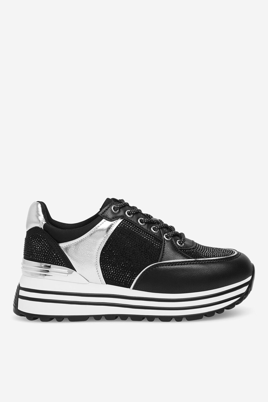 Sneakerși EVA MINGE NEGRU - 5905588475026