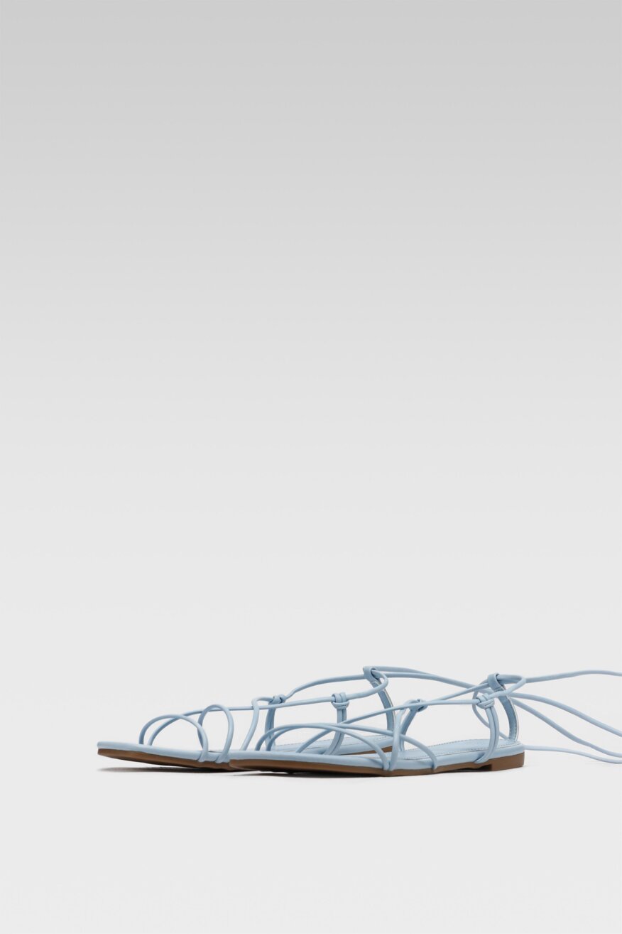 
                Jenny Fairy - Sandały rzymianki niebieskie - 5903698672779