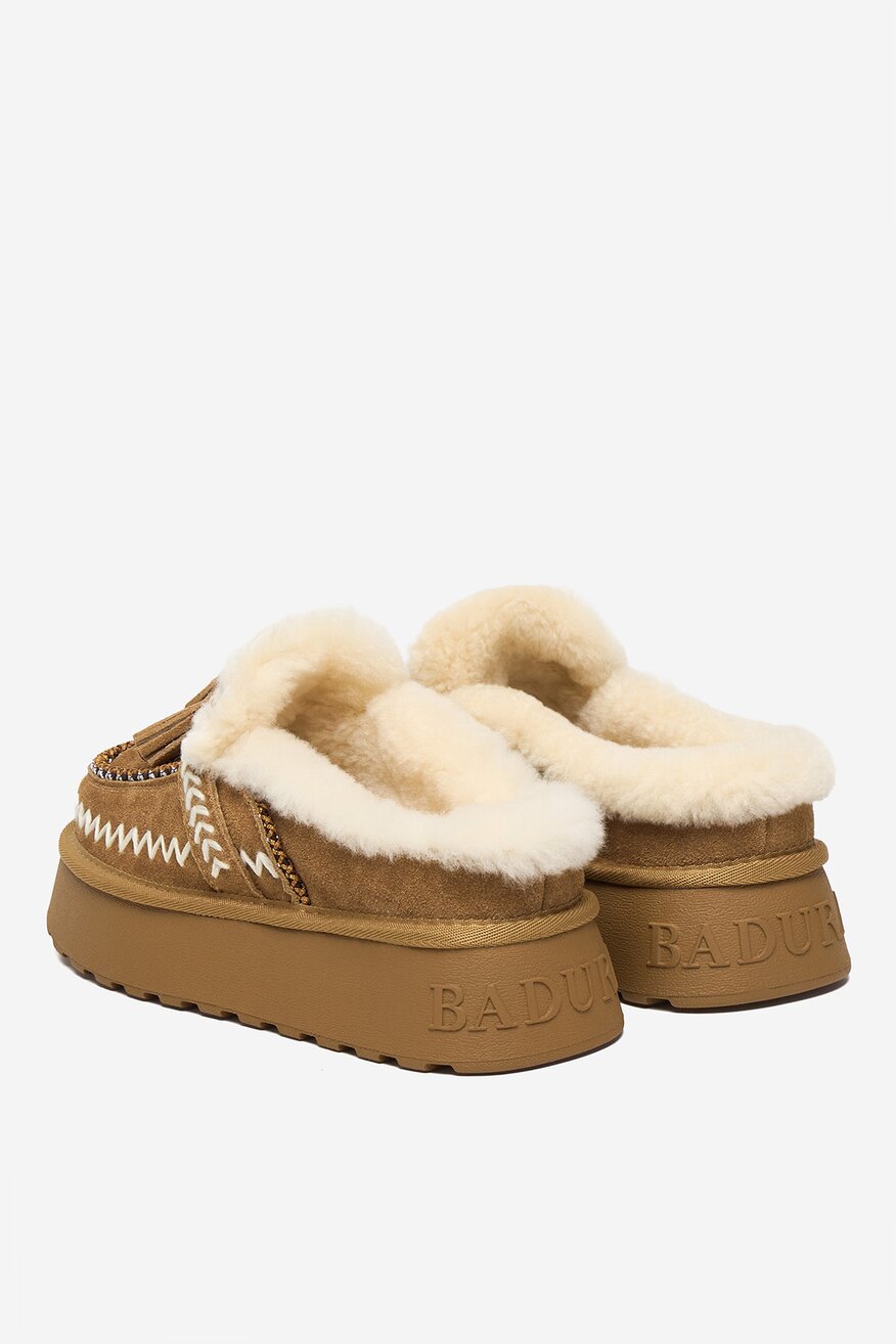 
                        Papuci de casă Badura EO-CRYSTAL-TS6291 CREM - 5906751381212