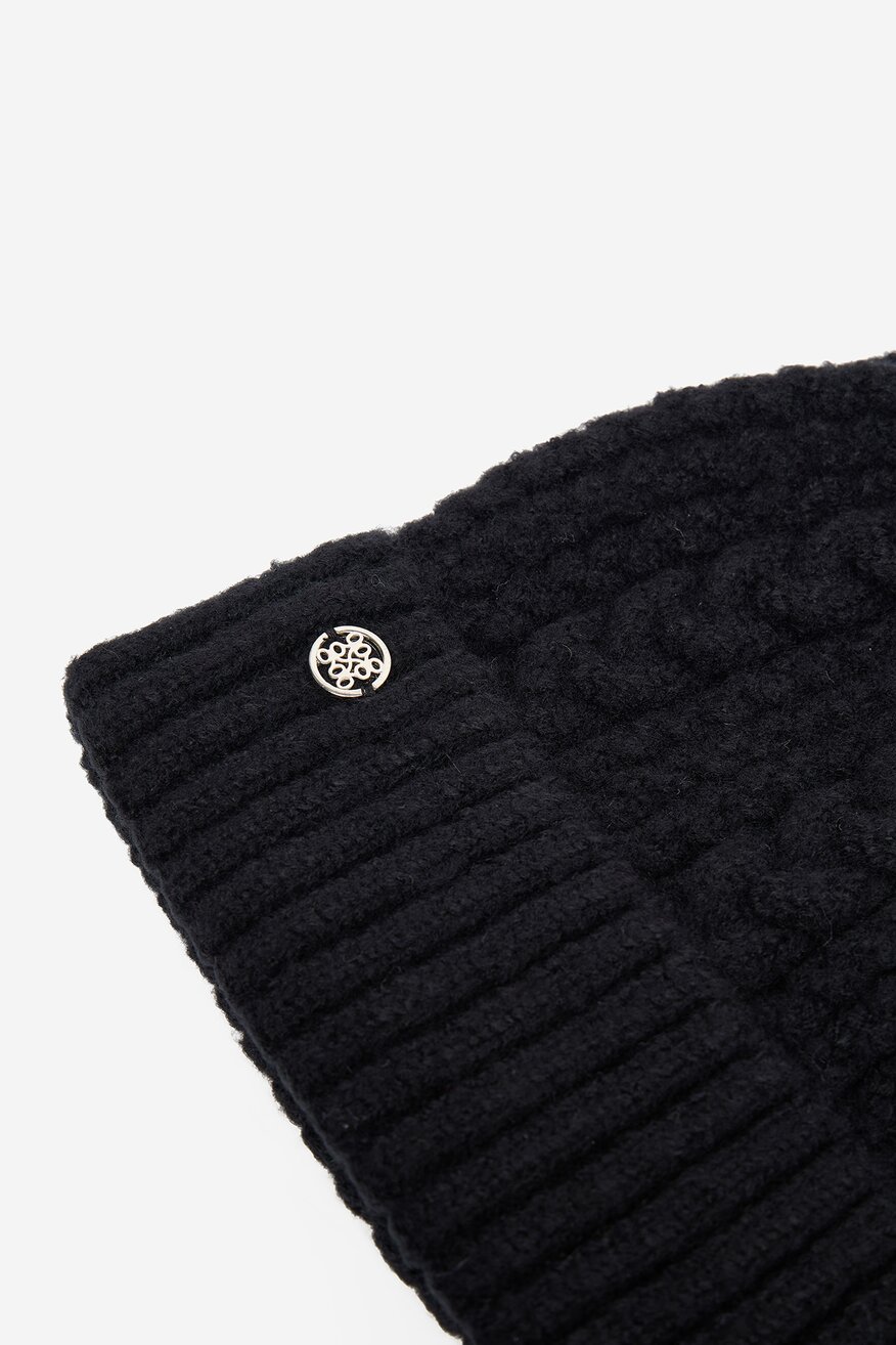 Női sapka NINE WEST FEKETE - 5906751365397