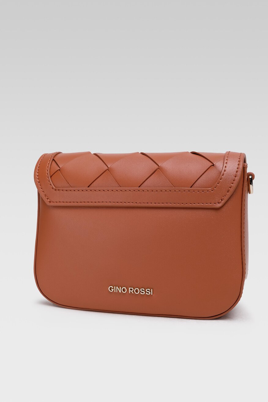 Gino Rossi - Torebka skórzana brązowa - 5904248529215
