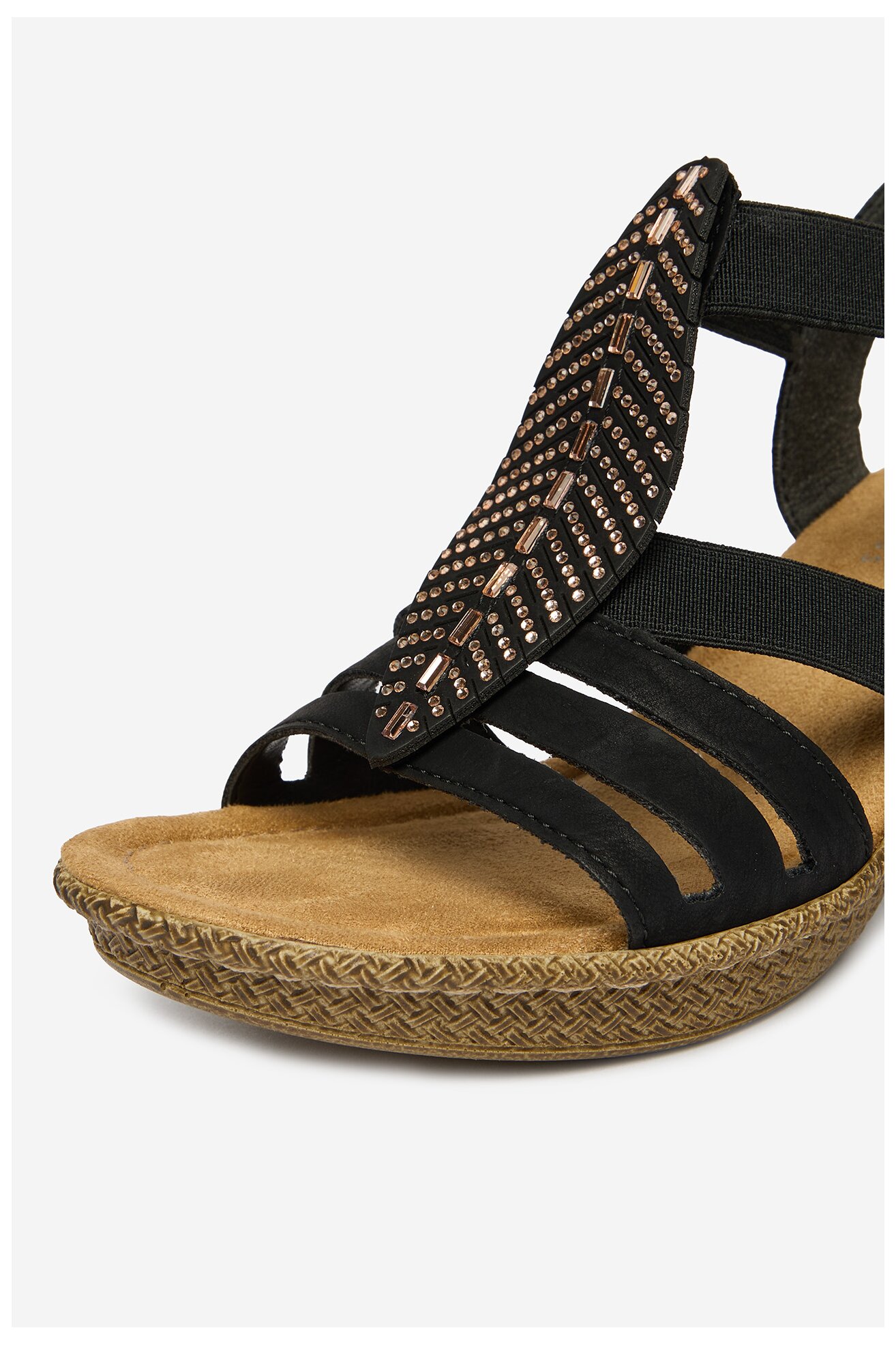 Sandały Rieker CEO-66526-00 Czarny