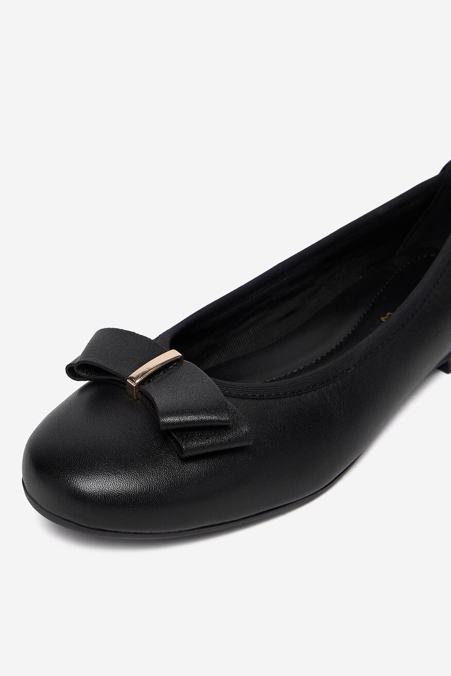 Lasocki - Baleriny skórzane - 5906751601075