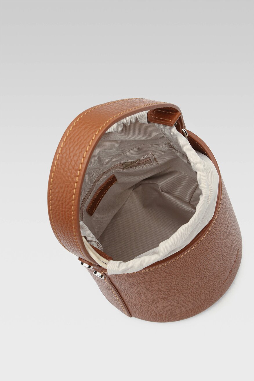 Gino Rossi - Torebka skórzana brązowa - 5904248540517