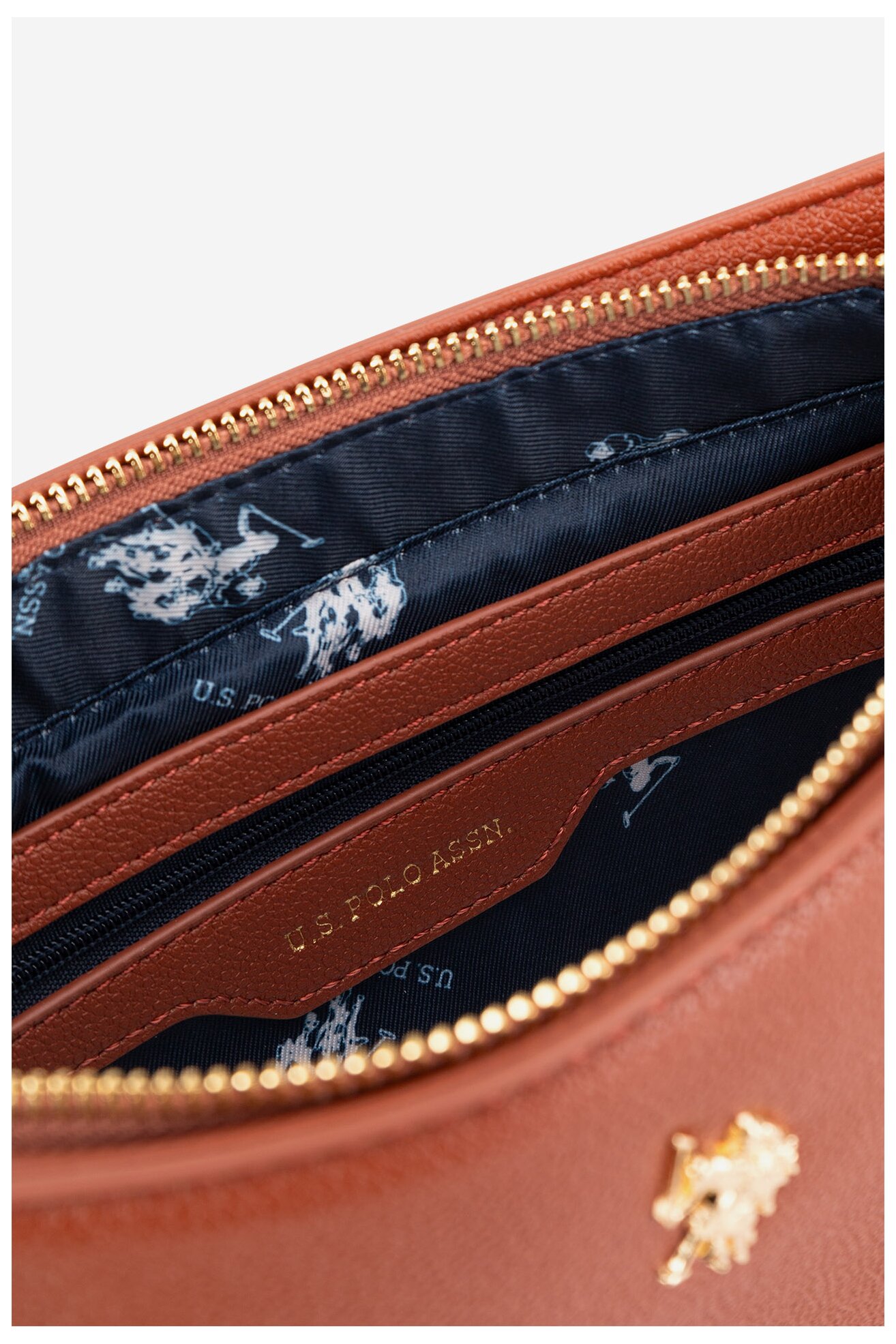 Дамска чанта U.S. POLO ASSN. BIUXT8391WVP МЕДЕНОЧЕРВЕН