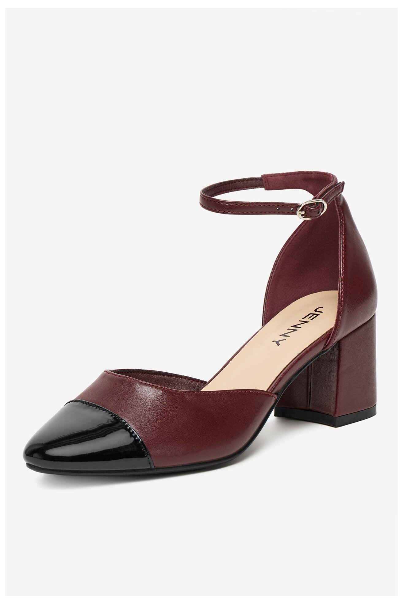 Туфлі-Човники Jenny CEO-PX239-01 БОРДОВИЙ