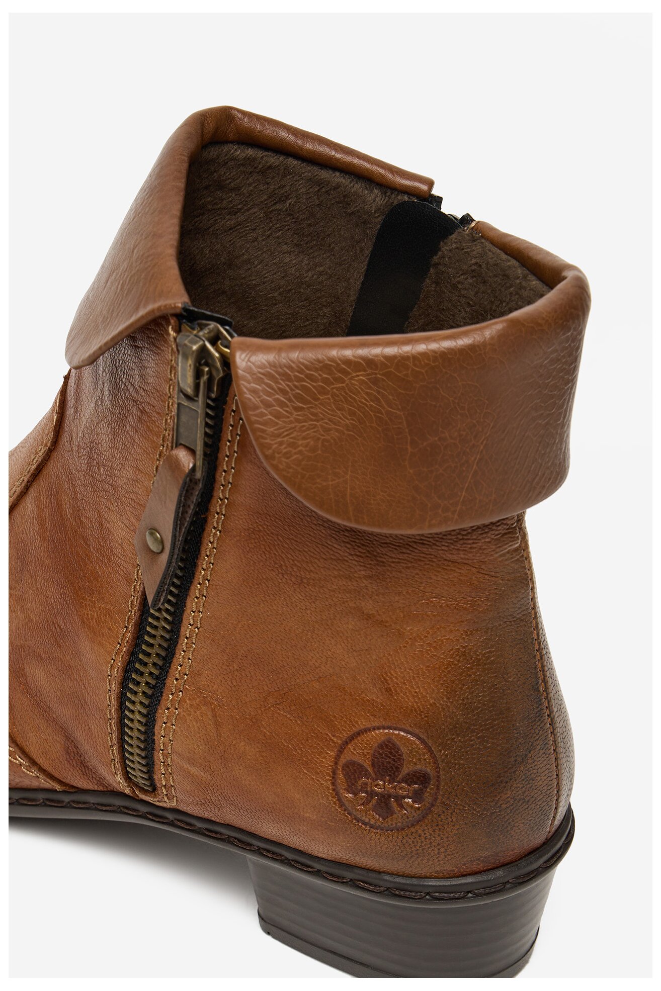 Botki Rieker Y07A8-22 Brązowy