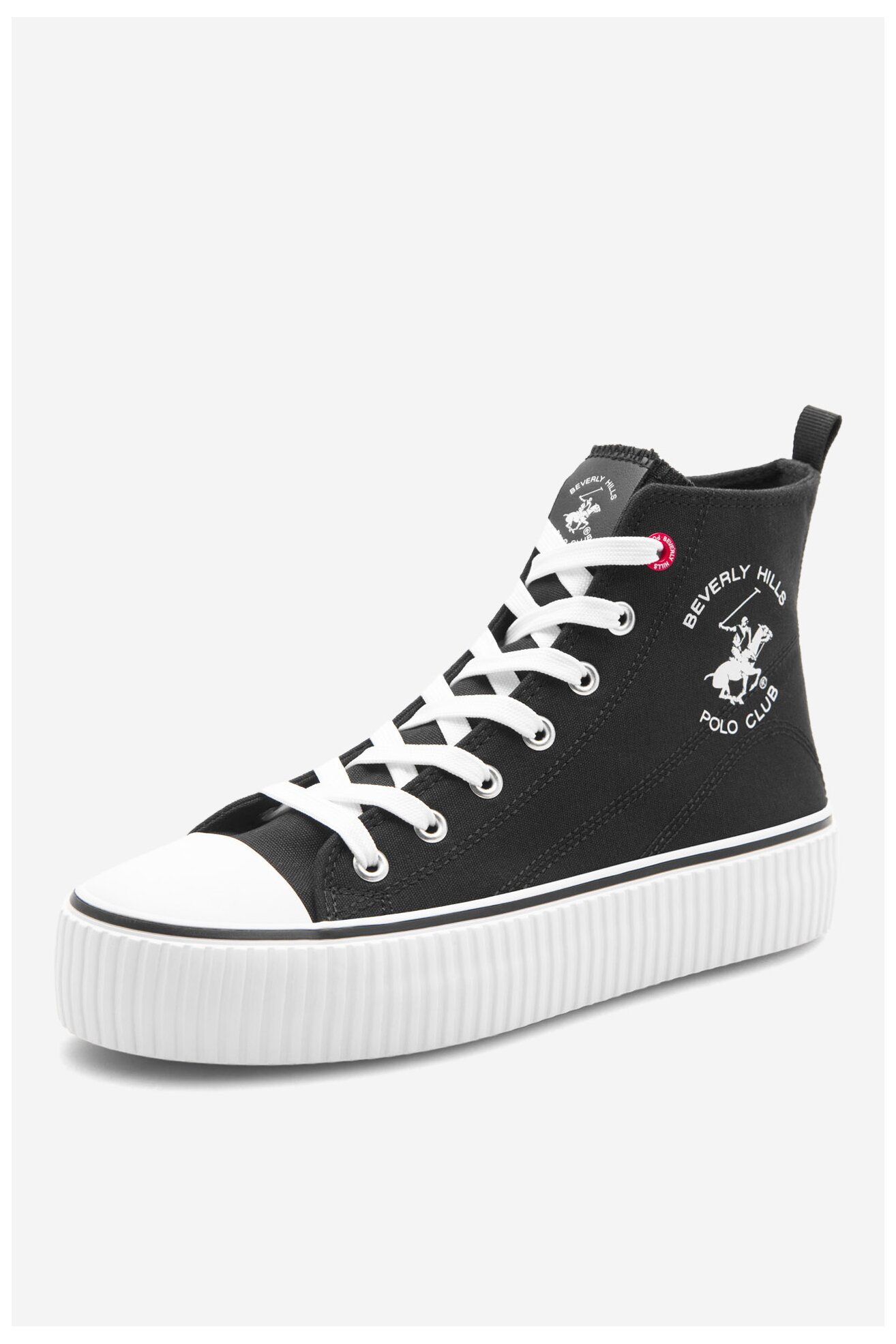 Pantofi pânză Beverly Hills Polo Club BHPC026M NEGRU