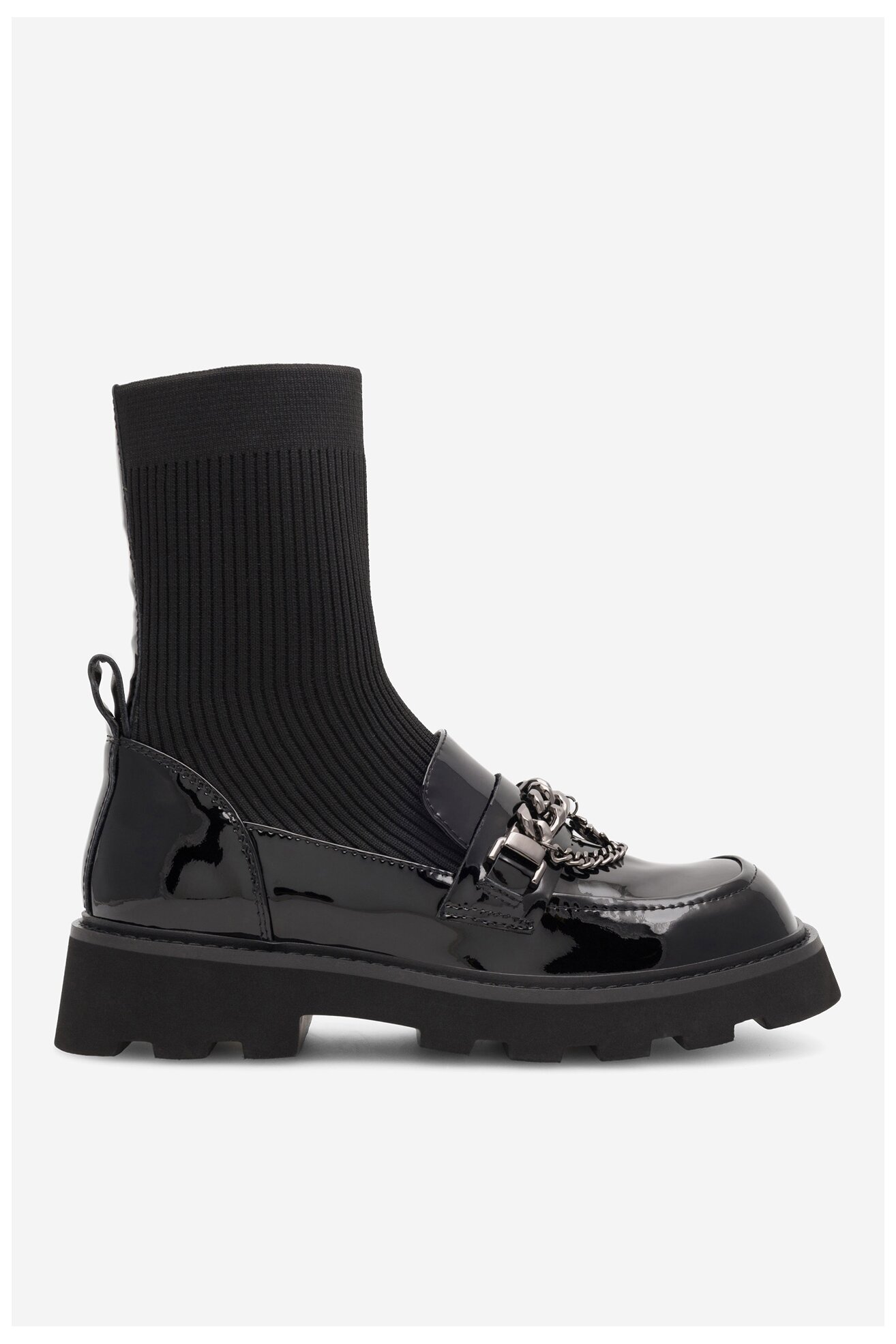 Botki EVA MINGE BACAU-V1063-119-1 Czarny