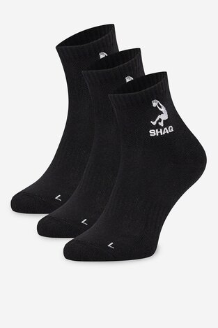 Шкарпетка SHAQ AS_SHQ_H_001Z_SS25 (3-PACK) ЧОРНИЙ