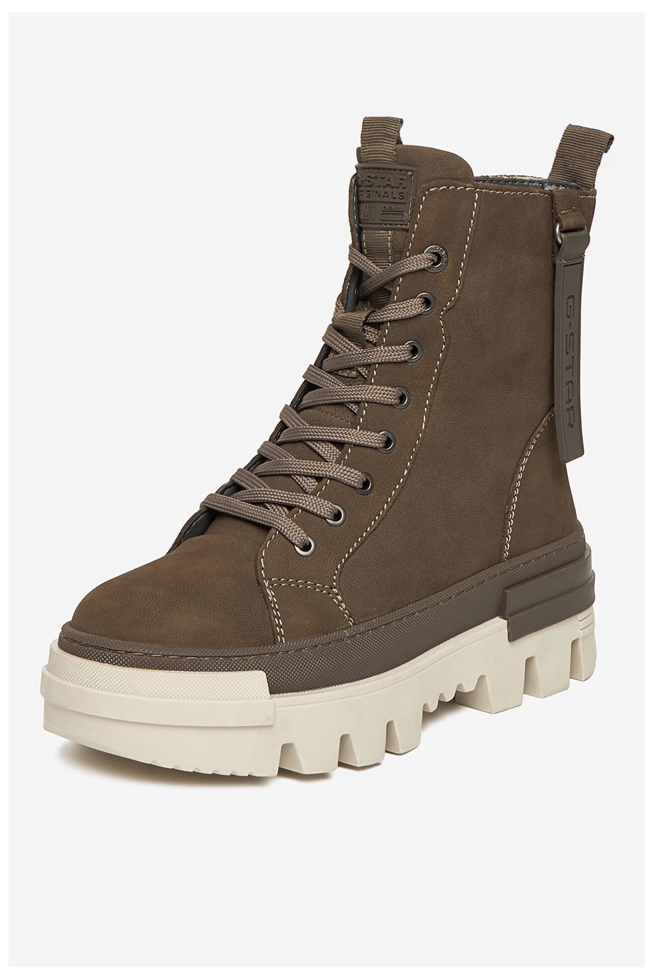 Csizma G-STAR RAW CEO-WI16-PATTRICK-01 OLAJZÖLD