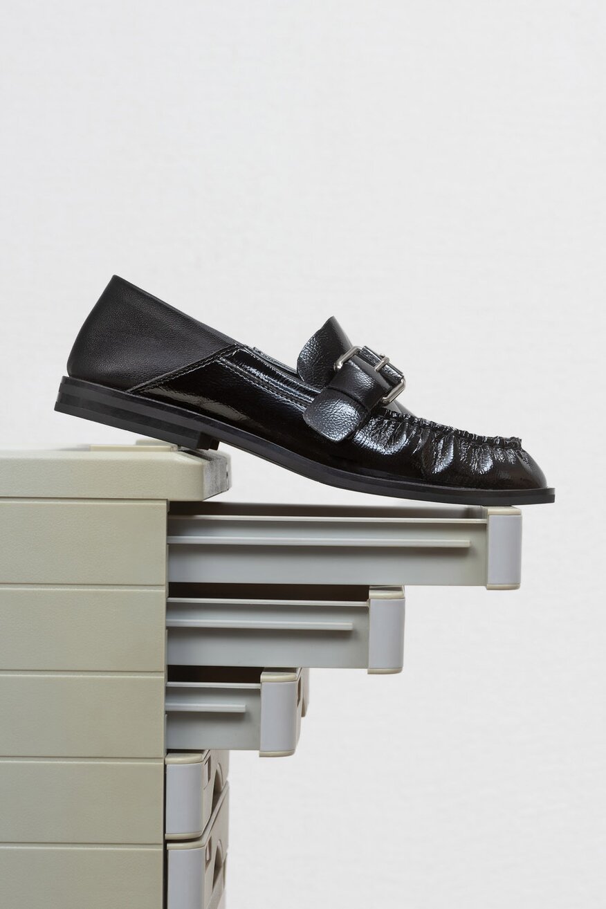 Badura - Mokasyny skórzane - 5903698601267