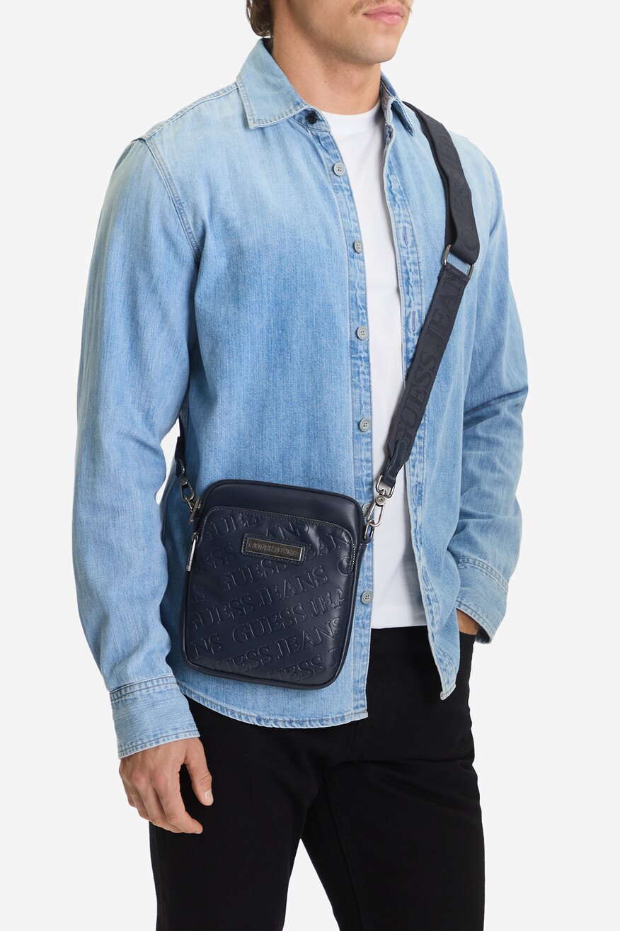 Muška torba GUESS JEANS KOBALT PLAVA - 5906751885116