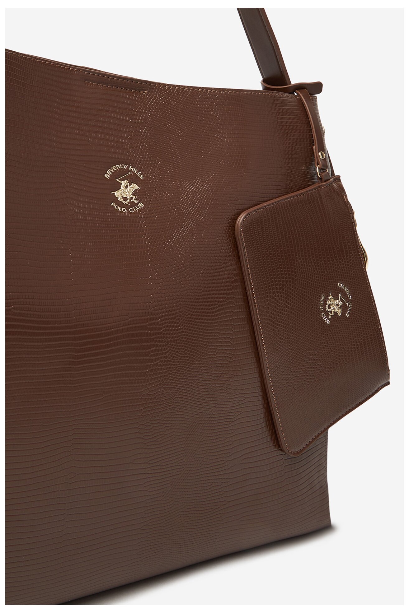 Geantă de mână Beverly Hills Polo Club BHPC-W-05-A23 MARO