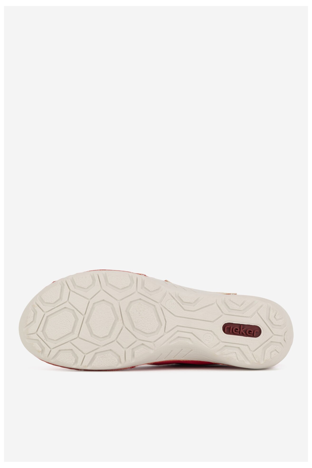 Sneakers Rieker 52521-33 Czerwony