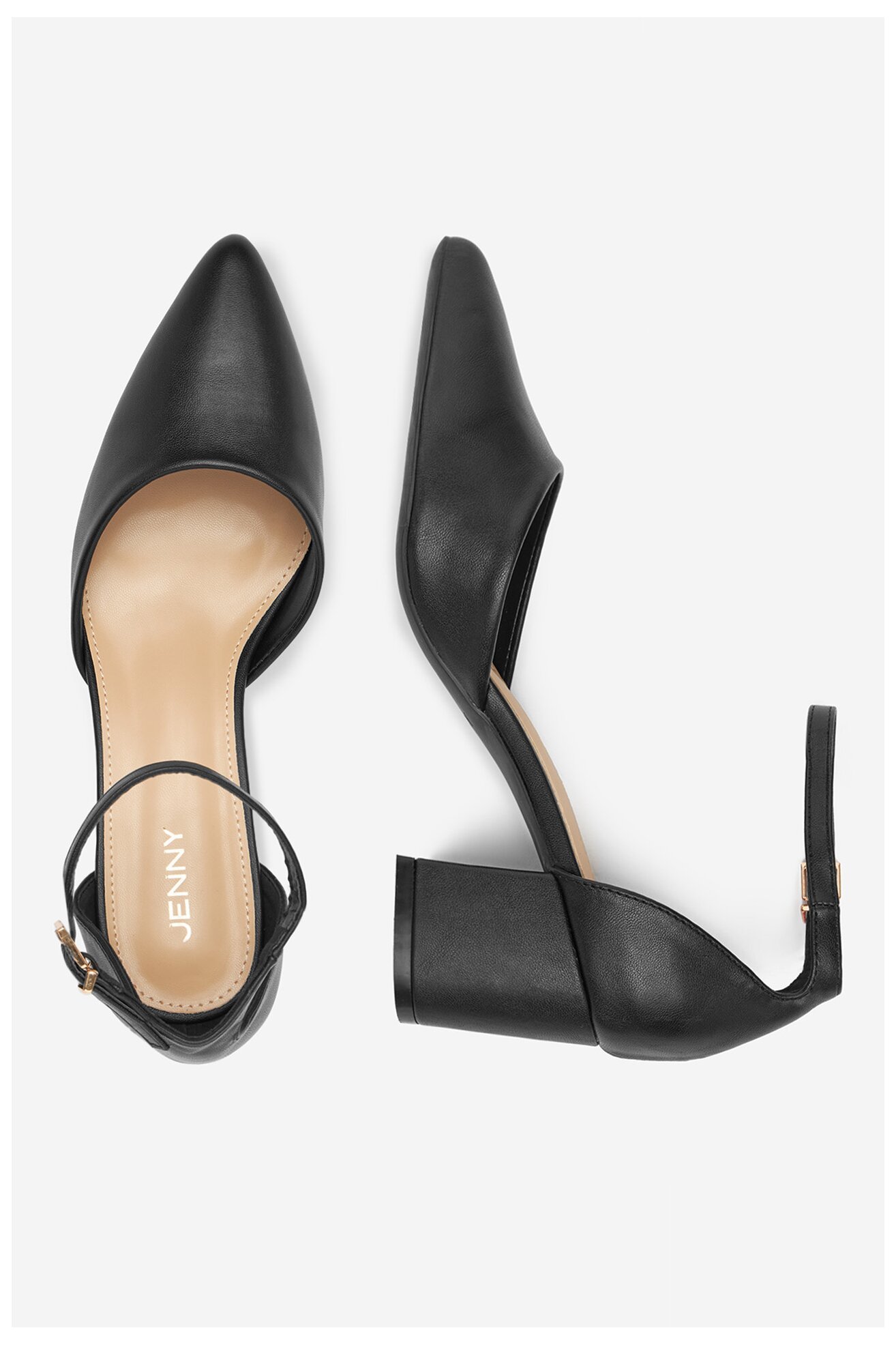 Елегантни обувки Jenny ANGEL WS210702-10 ЧЕРЕН