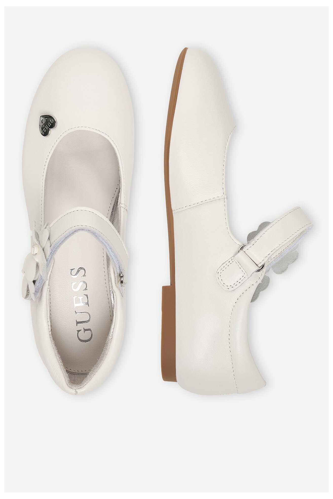 Балетки GUESS CEO-CS6666-1(IV)DZ БІЛИЙ