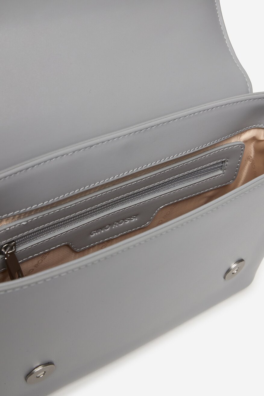 
                Сумка З Ремінцем Gino Rossi СВІТЛО-СІРИЙ - 5906751623800