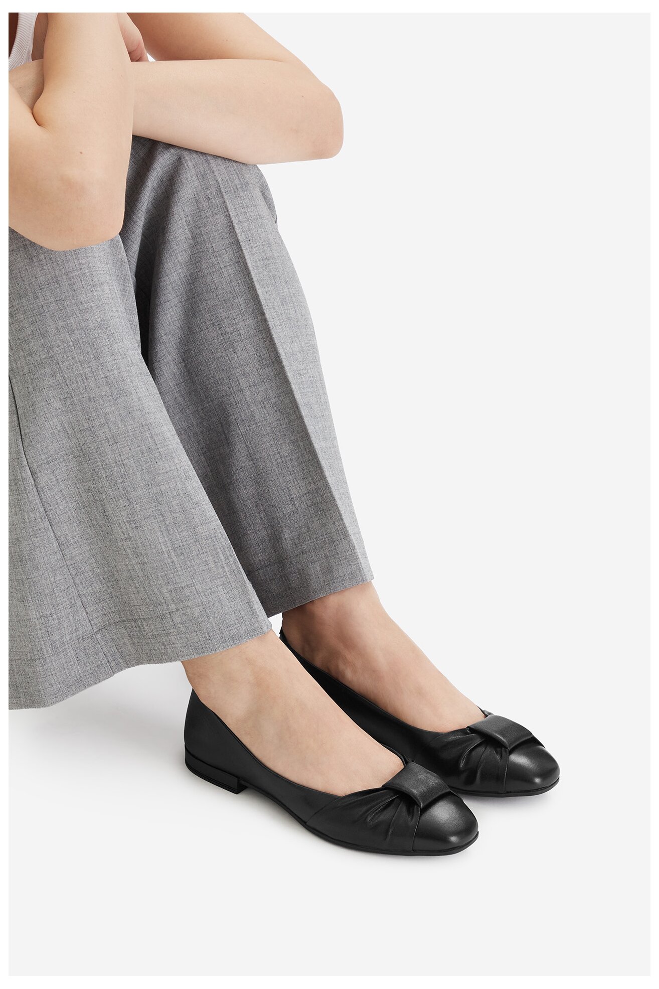 Baleriny Lasocki CEO-RST-ROMI-52 Czarny