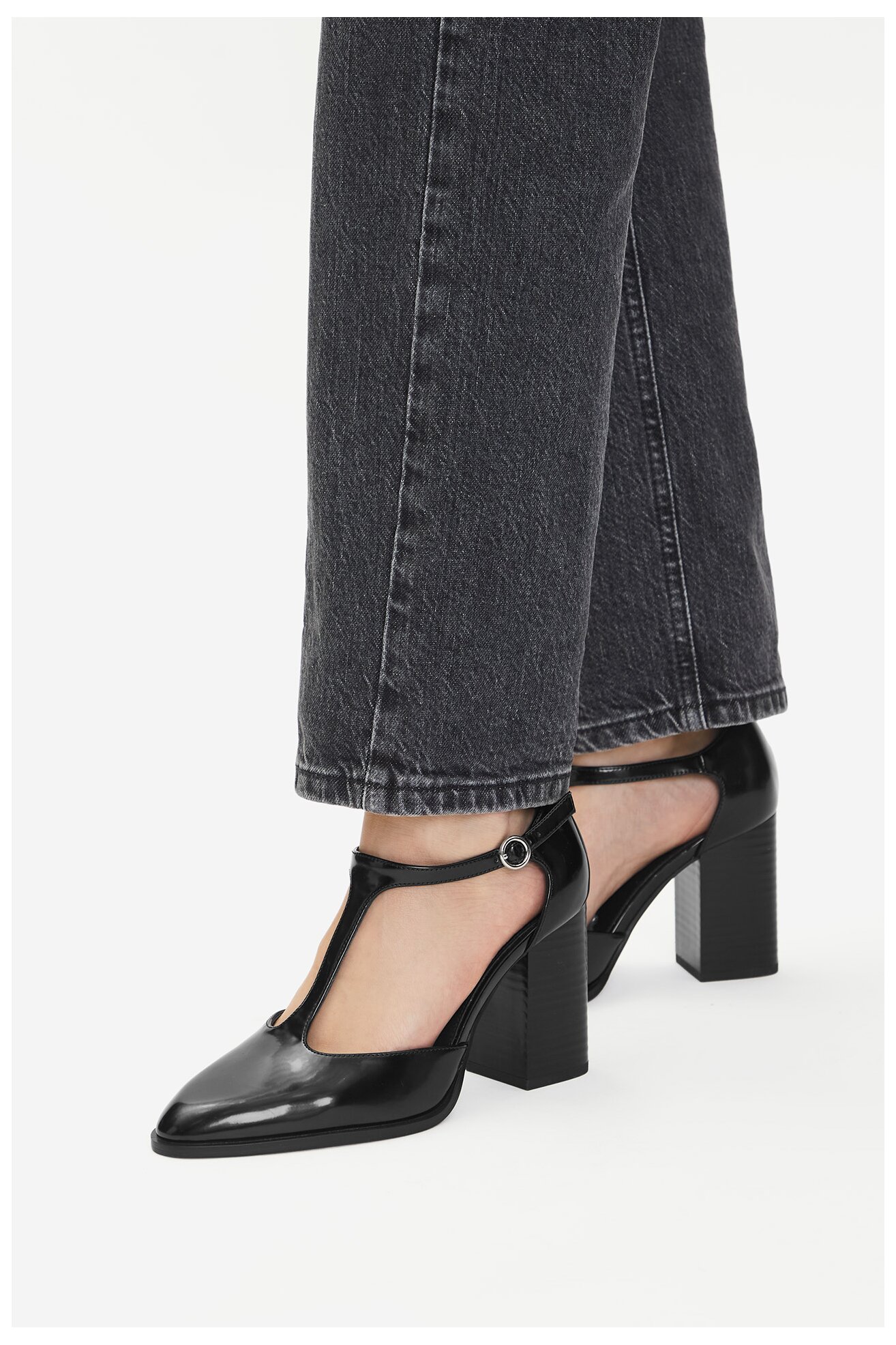 Czółenka Jenny CEO-HY2517-1 Czarny