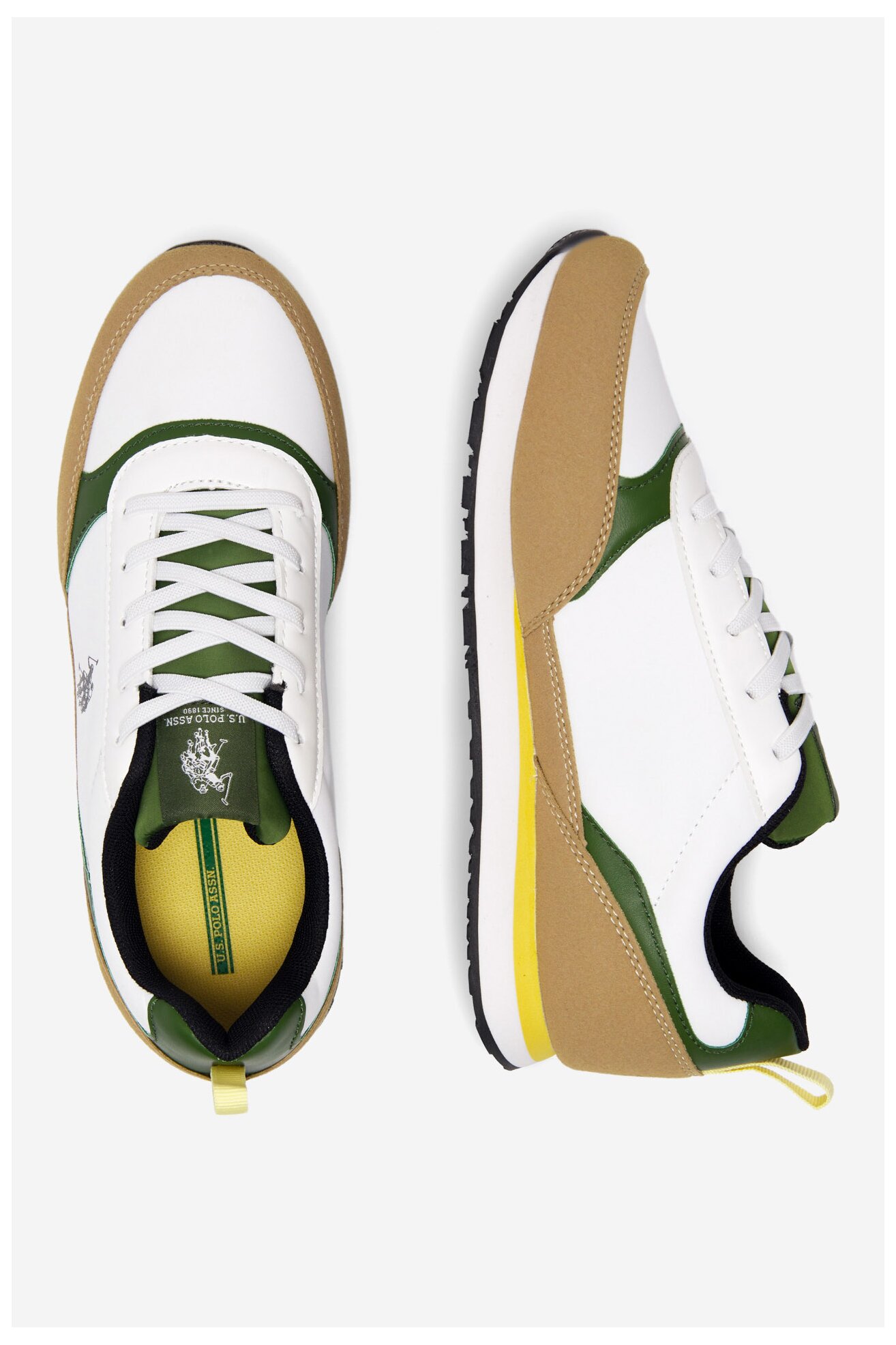 Сникърси U.S. POLO ASSN. NOBIK013A БЯЛ