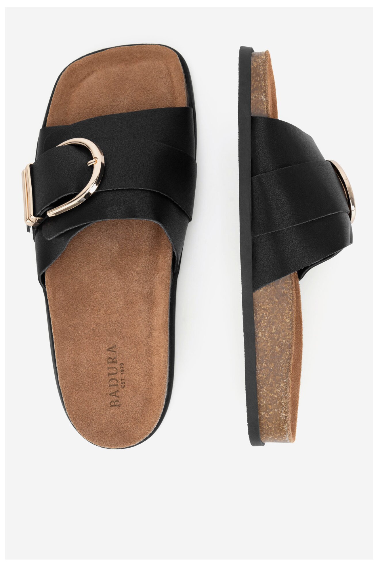 Klapki Badura CSS5098-01 Czarny