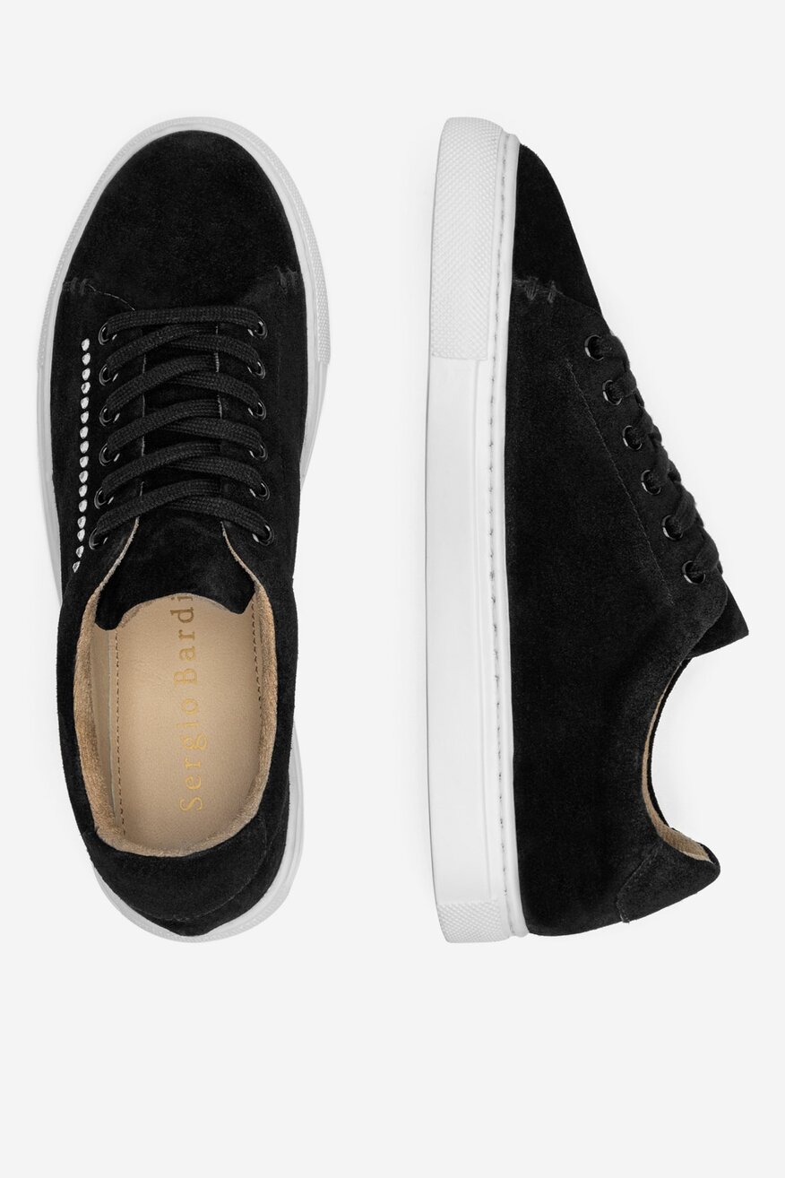 Sergio Bardi - Sneakersy skórzane - 5905588628330