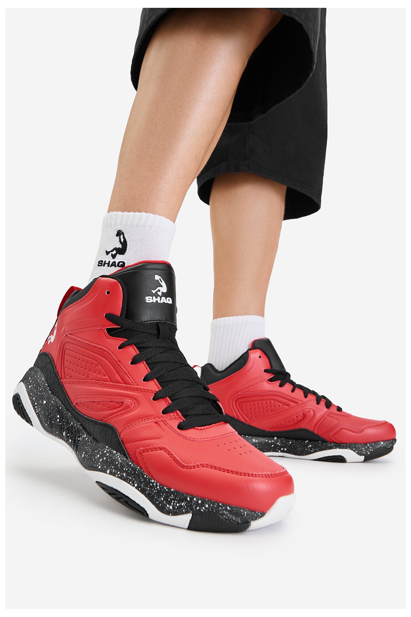 Obuwie sportowe SHAQ CEO-SHAQNOTIZE AQ95000M-RB Czerwony