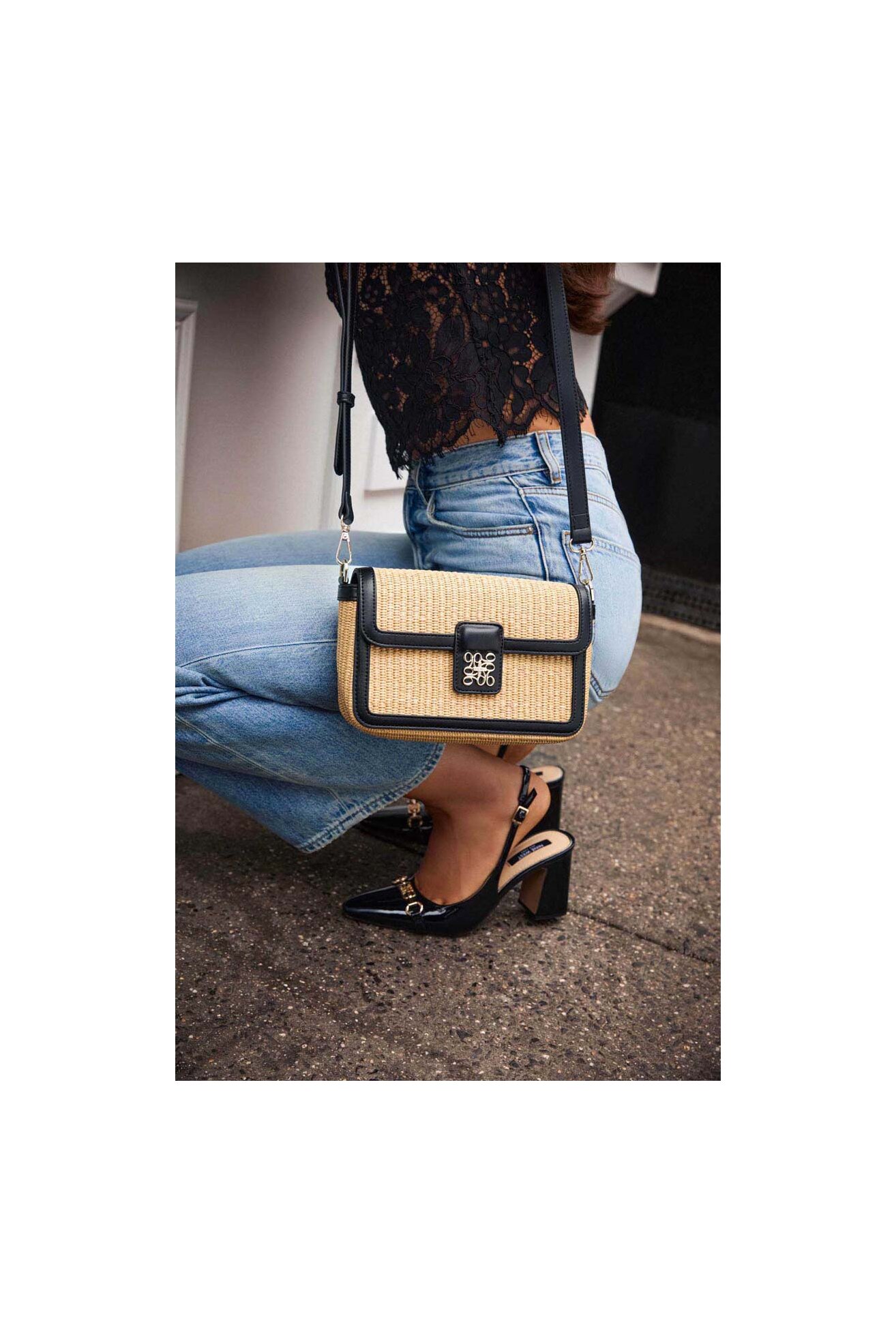 Pantofi cu toc NINE WEST PD0023-01 NEGRU