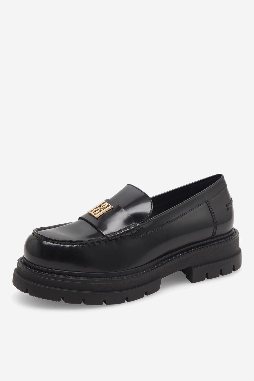 Badura - Loafersy skórzane - 5905588360957