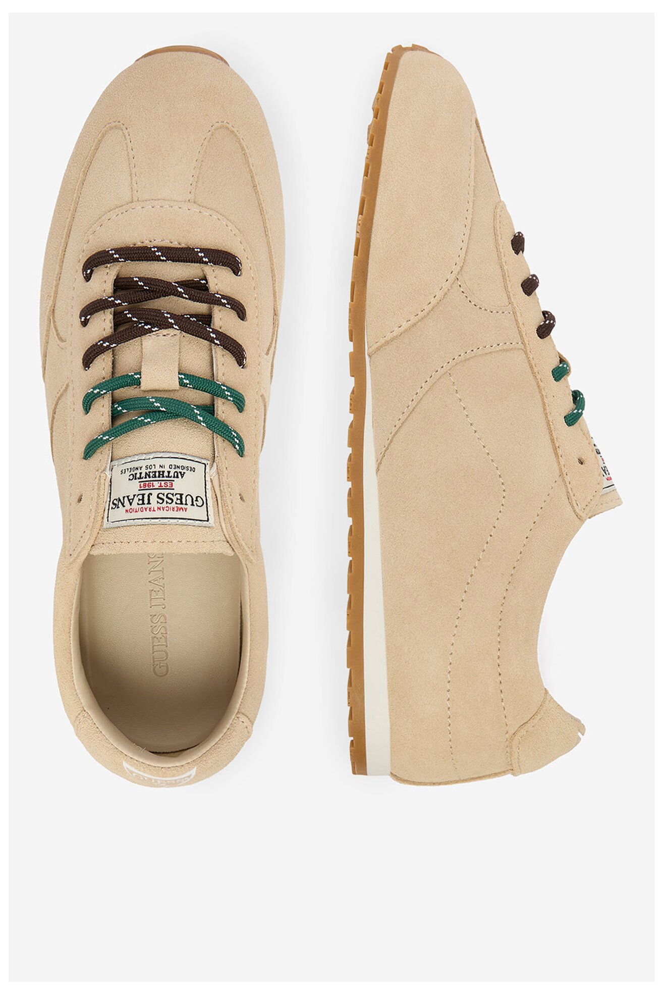 Кросівки GUESS JEANS EO-CS5262 БЕЖЕВИЙ