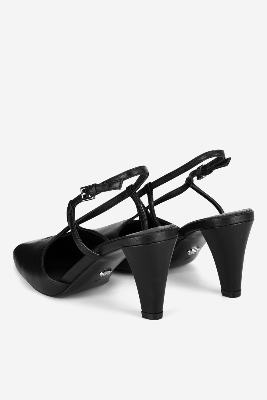 Pantofi cu toc Gino Rossi NEGRU - 5903698588315