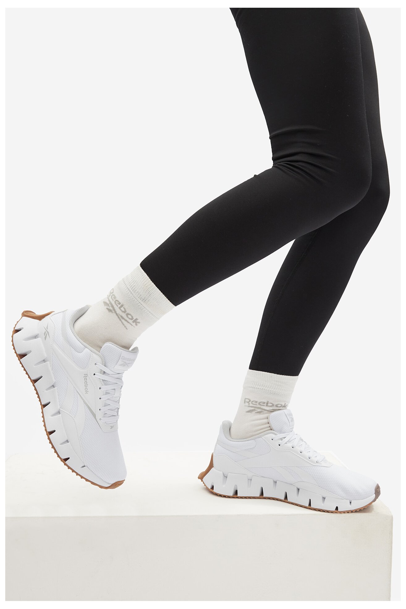 Obuwie sportowe Reebok ZIG DYNAMICA STR 100220468 W Biały