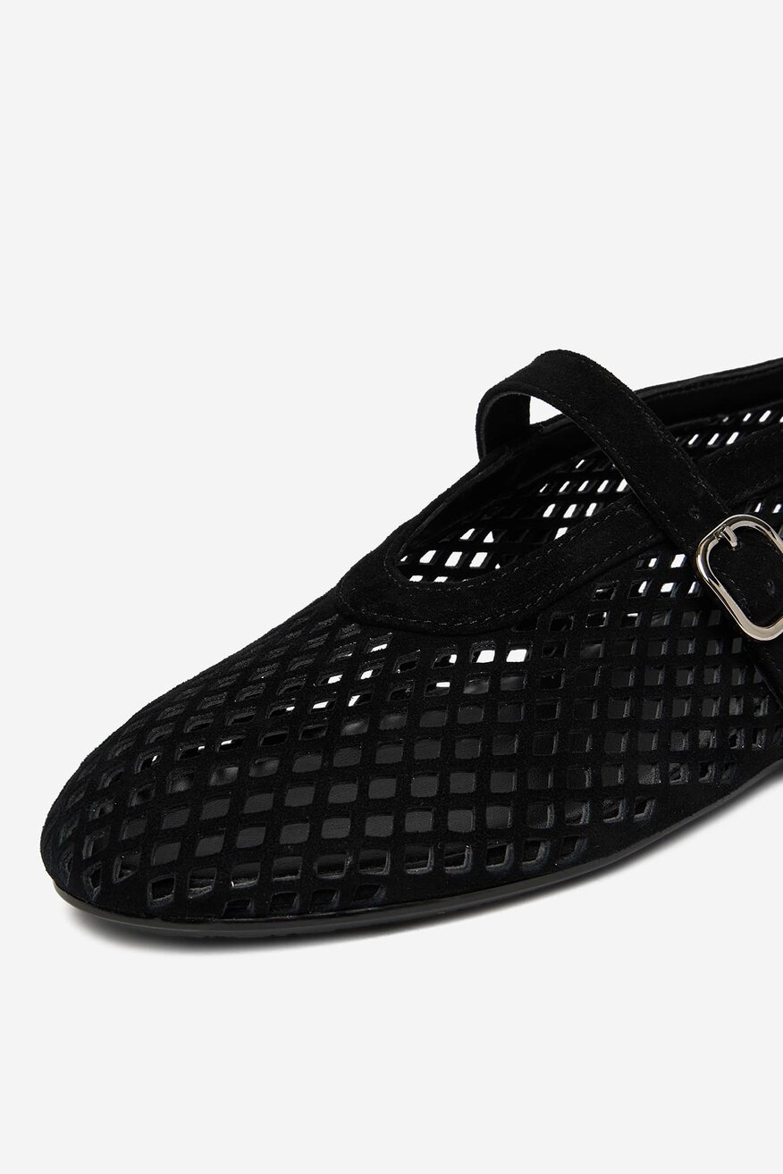 
                Badura - Baleriny skórzane - 5906751671429