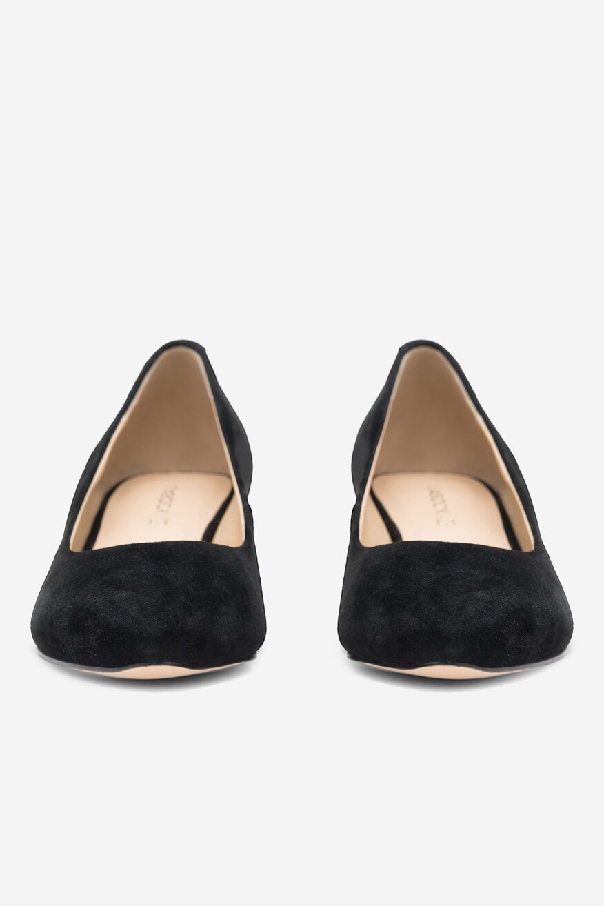 Lasocki - Czółenka skórzane na słupku - 5904862952390