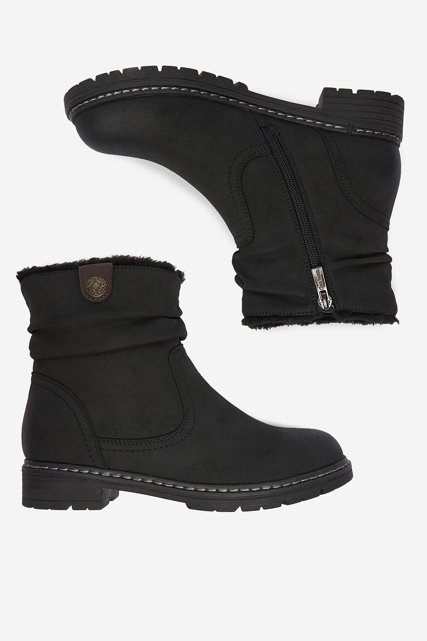 Botki Clara Barson CEO-CORNY H221008 Czarny - 5906751345436