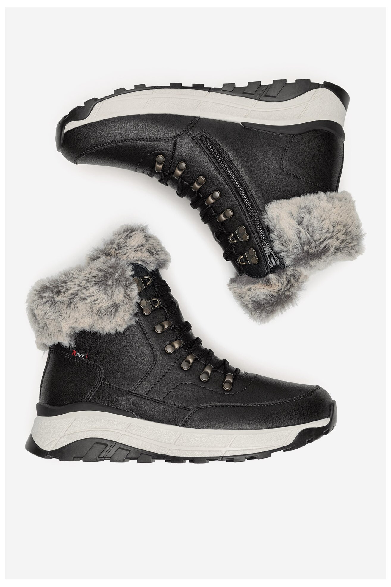 Trzewiki Rieker Revolution Lifestyle W0063-00 Czarny