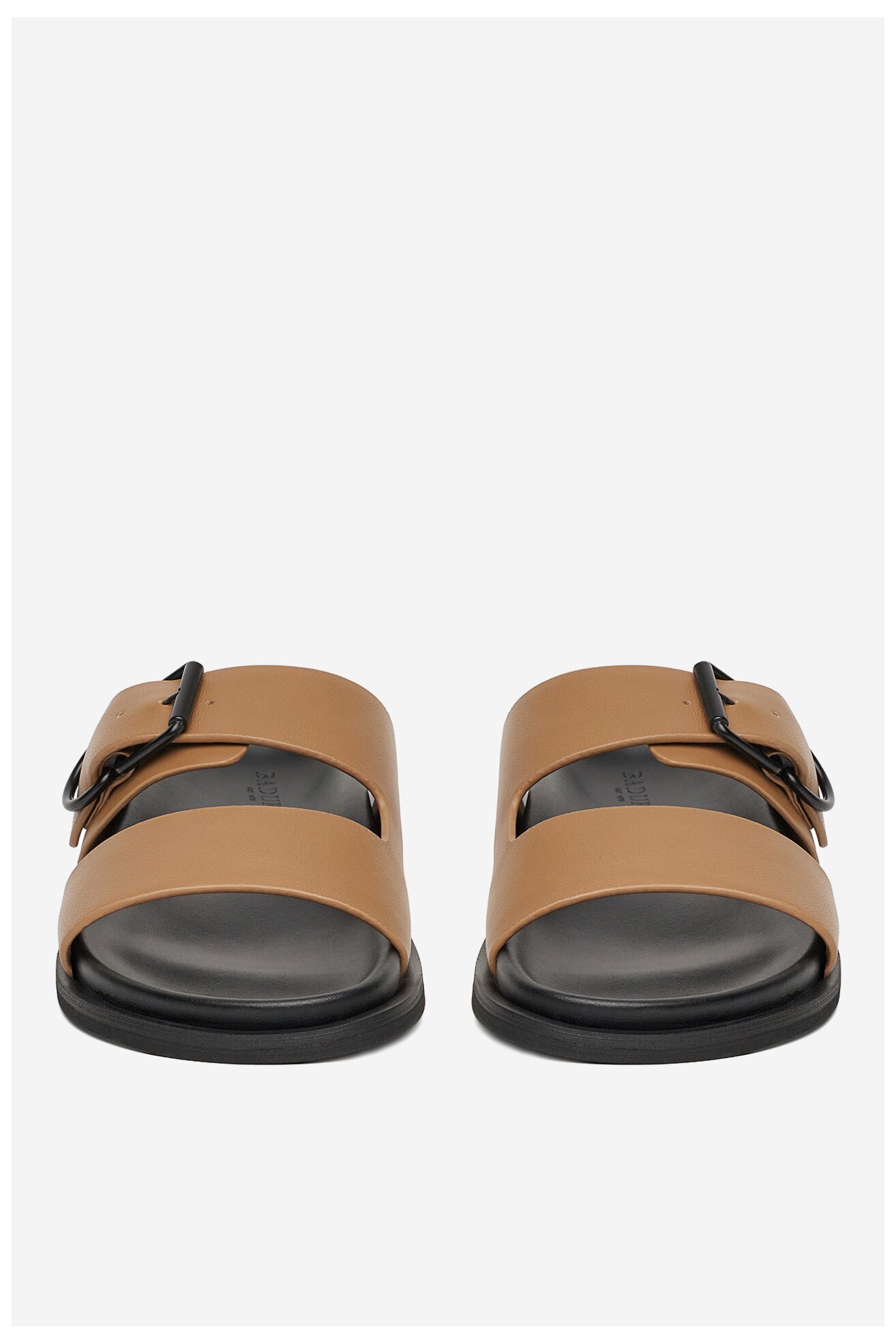 Джапанки Badura FLOWER-LT778-93 ТЪМНОБЕЖОВ