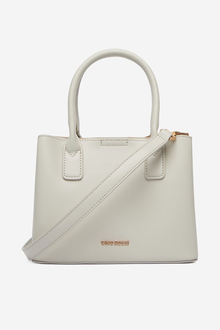 Дамска чанта Gino Rossi СВЕТЛОСИВ - 5906751623381