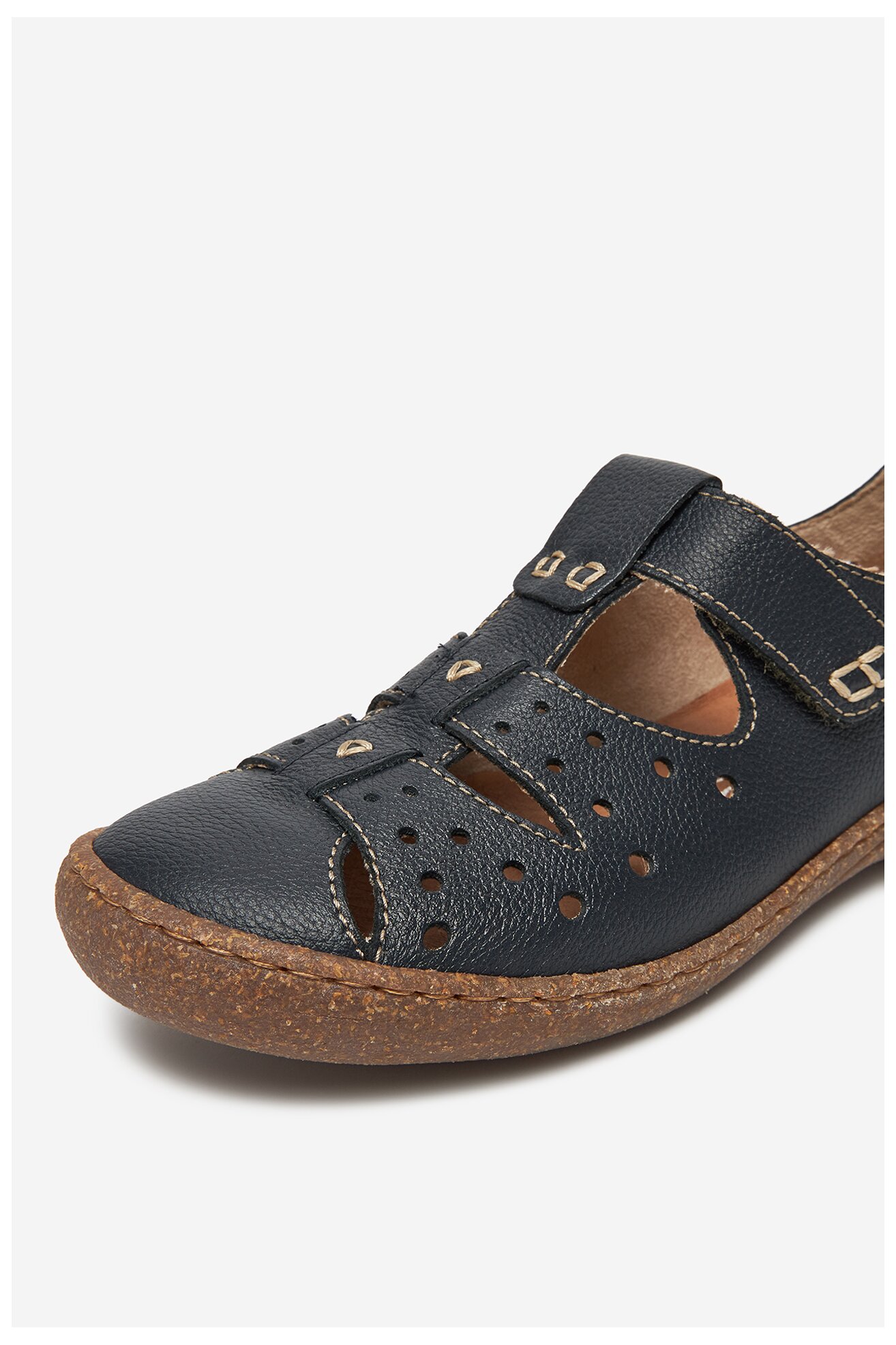 Baleriny Rieker CEO-54555-14 Granatowy