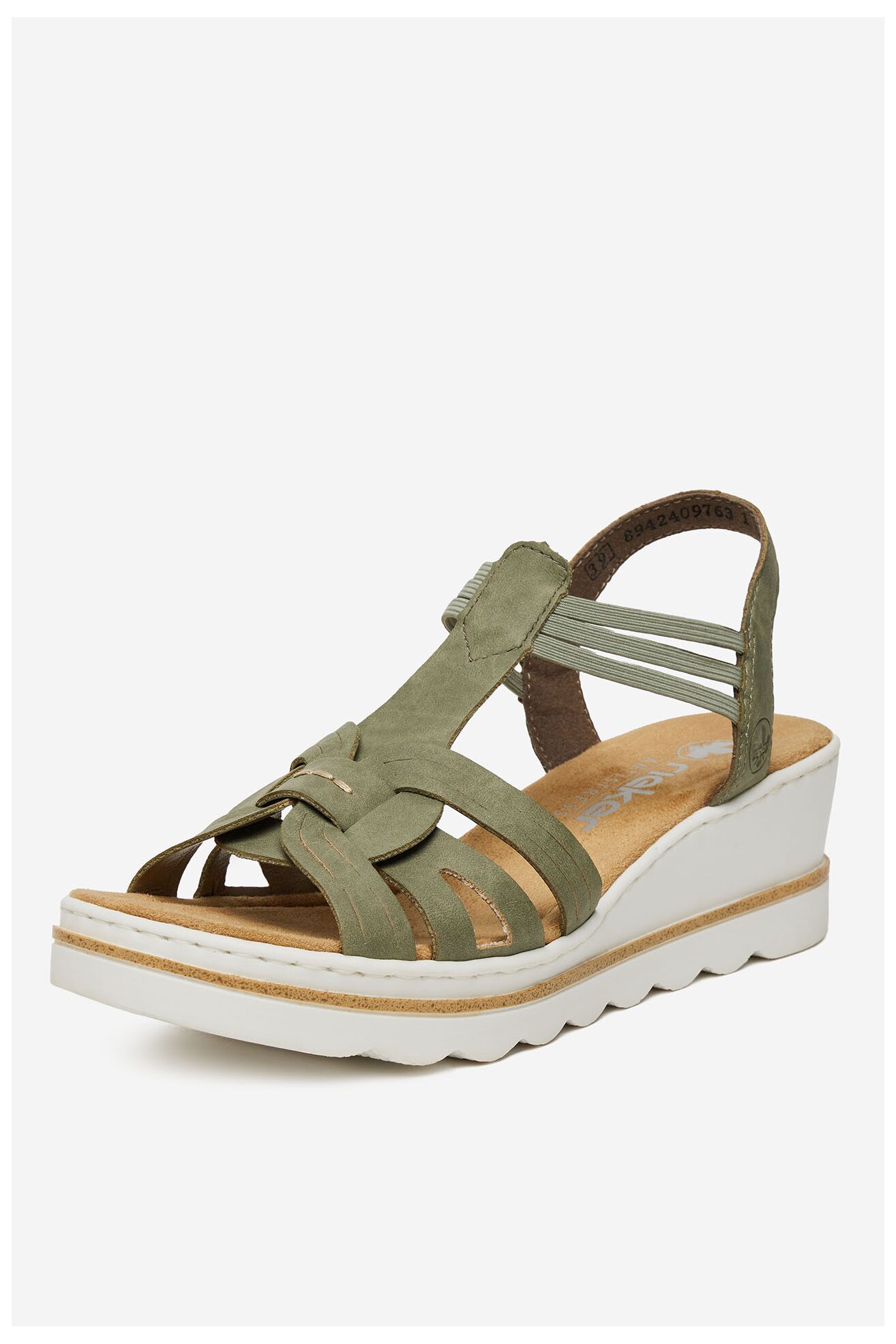 Sandale Rieker 67459-52 VERDE DESCHIS