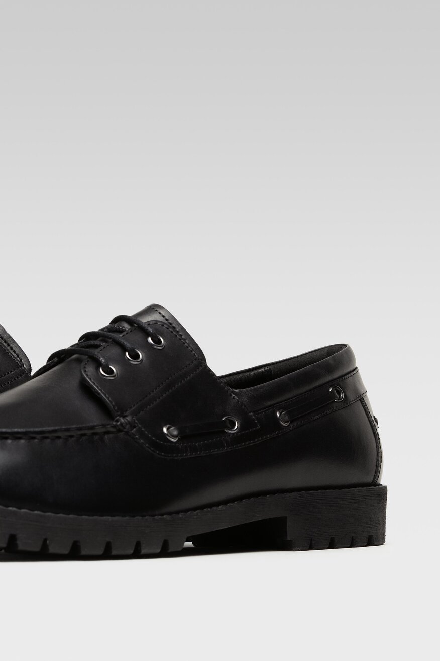 
                Lasocki - Mokasyny skórzane - 5904862072593