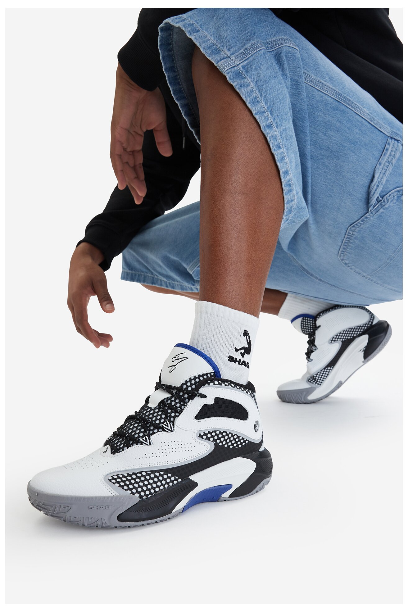 Obuwie sportowe SHAQ EOSS-SHAQNOTIX 2.0 AQ95039M-WB Biały