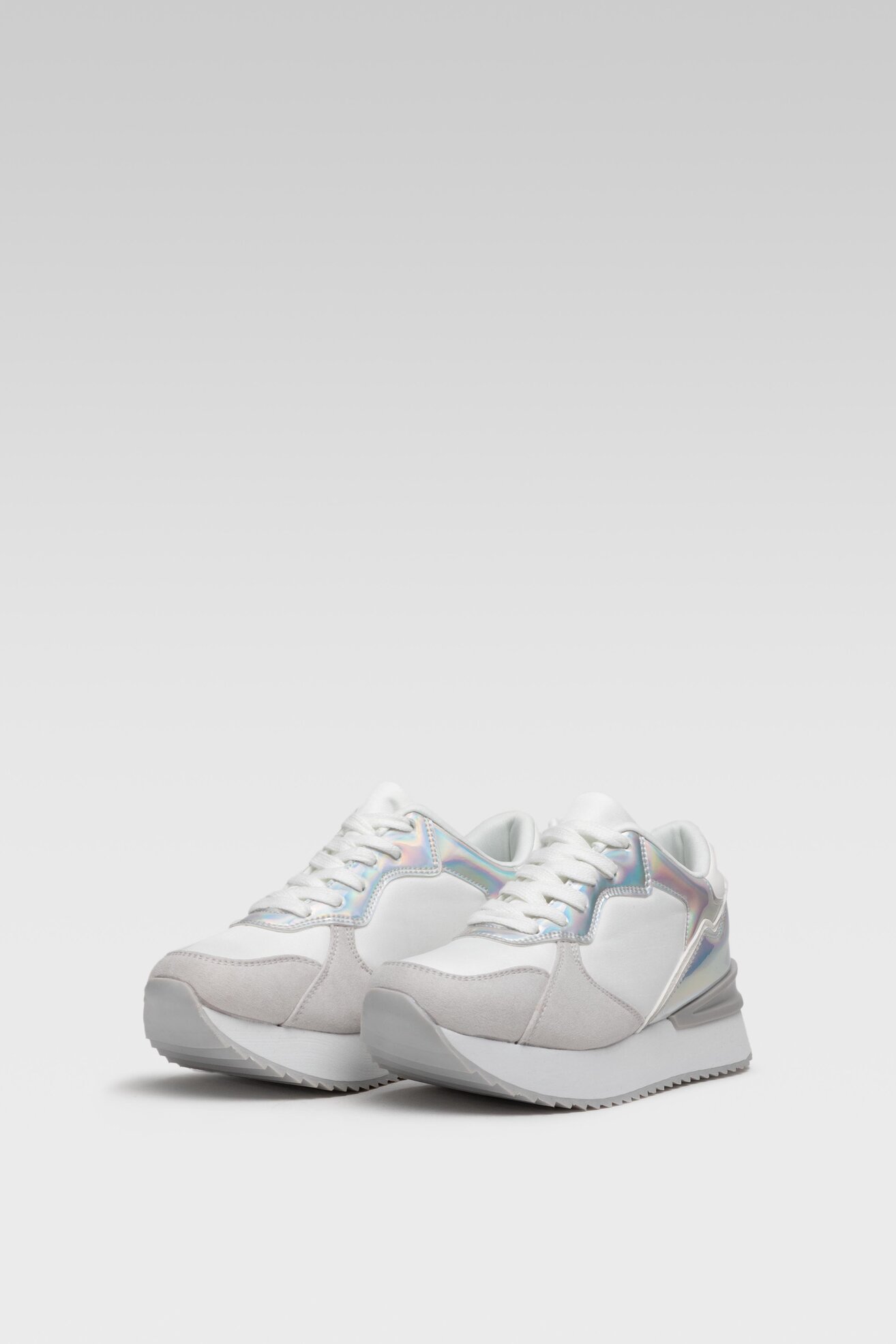 Sneakers Nylon Red WAG1190601A Biały