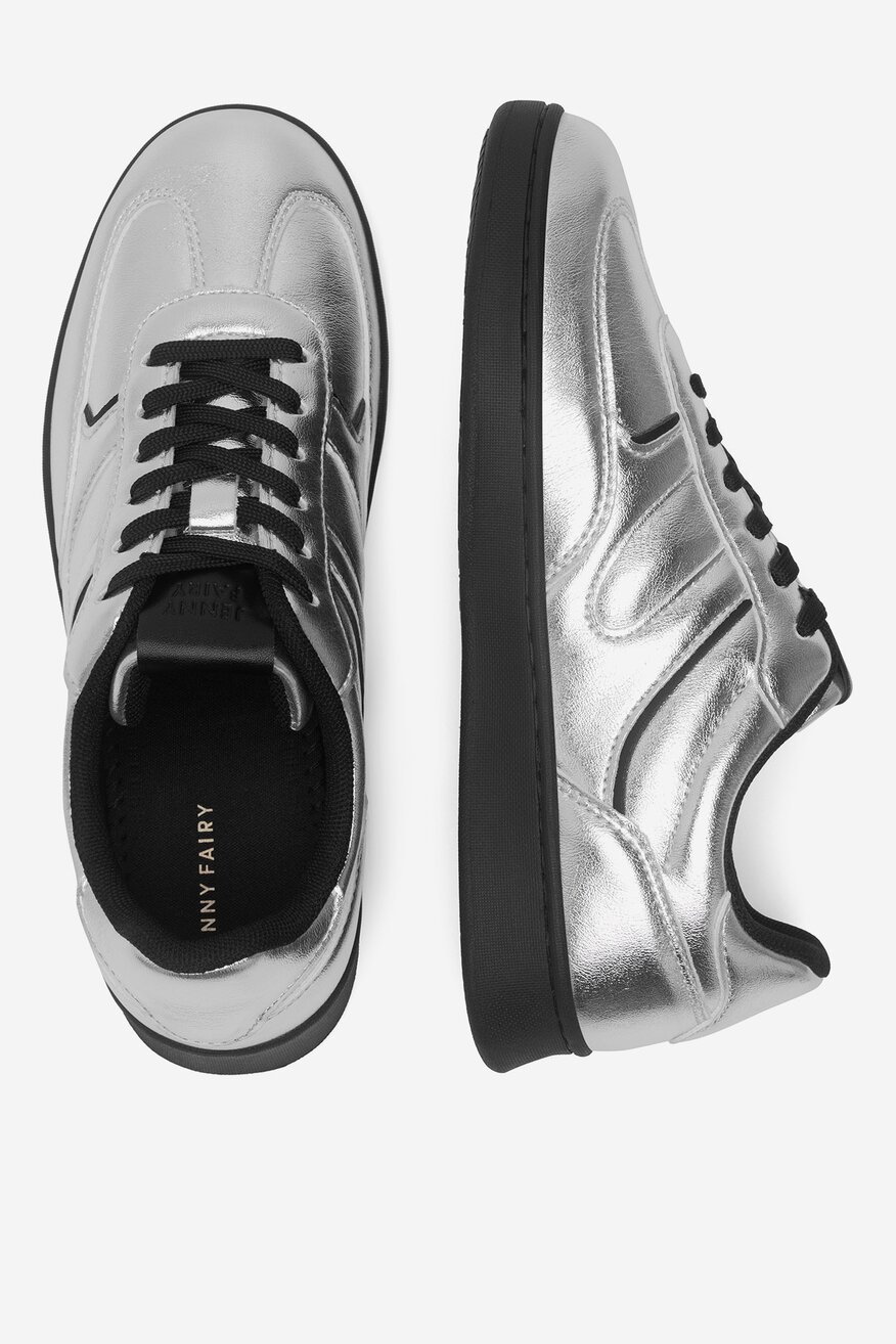 
                Sneakerși Jenny Fairy ARGINTIU - 5905588820369