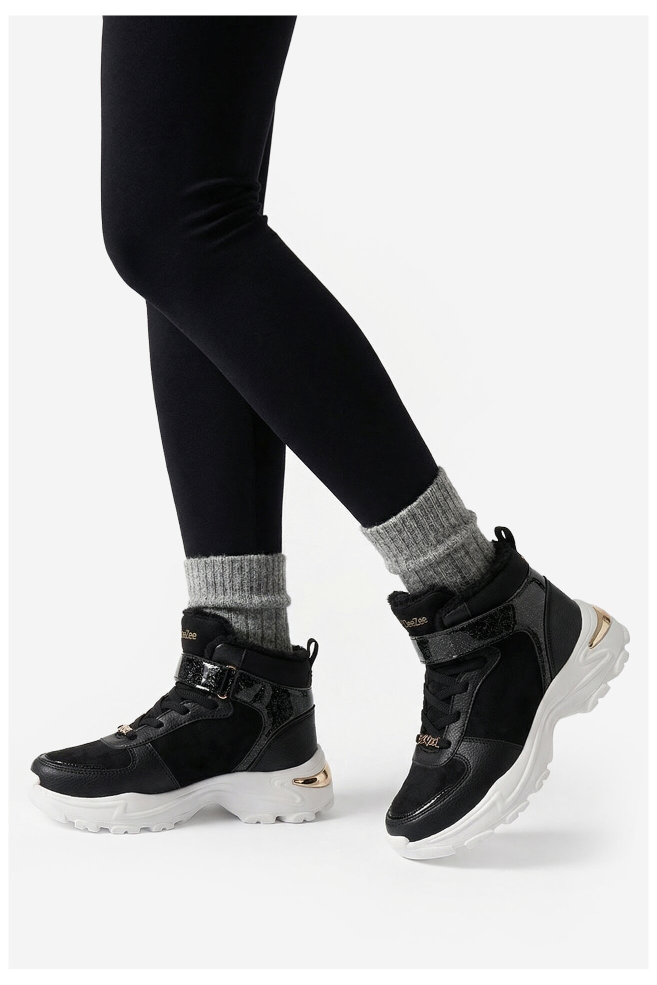 Черевики DeeZee CEO-CP70-26123-1 ЧОРНИЙ